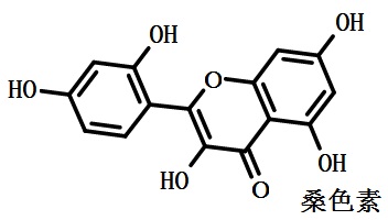 桑色素的结构式